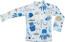 Swimpy Octopus UV-Shirt UPF 50+, Hellblau