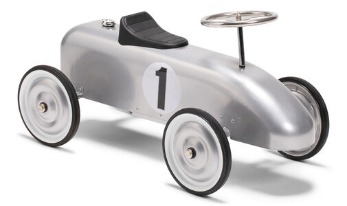 Mini Speeders Classic Rutschauto No 1, Silver