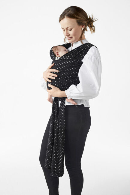 Coracor Tragetuch Small Dot, Black