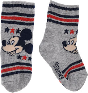 Disney Micky Maus Socken, Light Grey