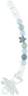 Nibbling Comet Schnullerhalter mit Adapter, Baby Blue/Grey