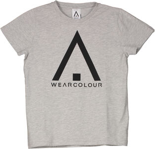 Wearcolour Patch T-Shirt, Grey Melange