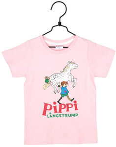 Pippi Langstrumpf T-Shirt, Pink