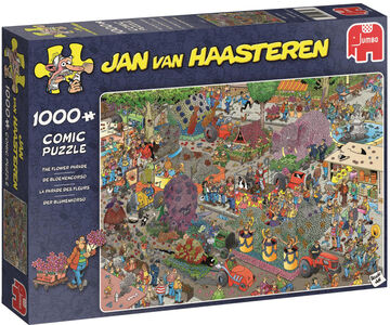 Jumbo Puzzle Jan van Haasteren Flower Parade 1000