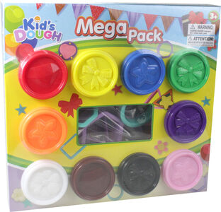 Kid's Dough Knete Megakit 10 Farben