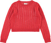 Name it Livia Pullover, Poppy Red