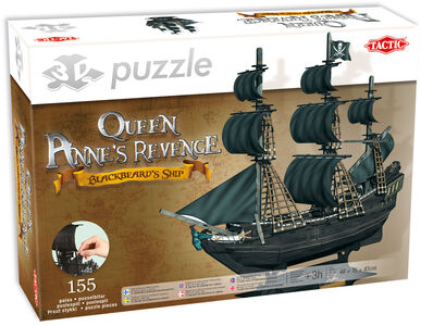 Tactic Puzzle 3D Puzzle The Queen Anne's Revenge 