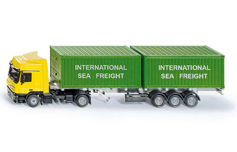 Siku Lastwagen Mit Container 1:50